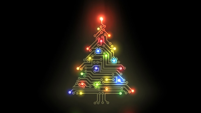 tech christmas tree